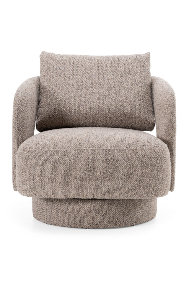 Brown Fabric Accent Chair | OROA Modern Johnny | Oroa.com