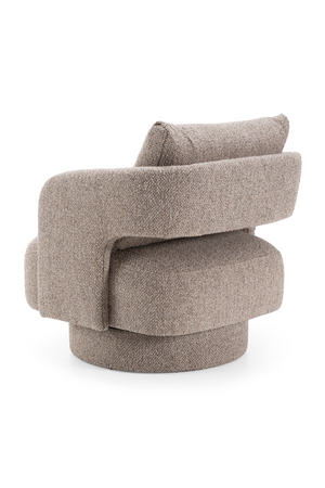 Brown Fabric Accent Chair | OROA Modern Johnny | Oroa.com