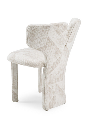 Beige Patterned Dining Chairs (2) | OROA Modern Masuda | Oroa.com