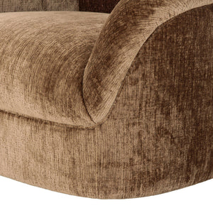   Brown Modern Accent Chair | Oroa.com
