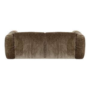   Tan Fabric Loveseat | Oroa.com