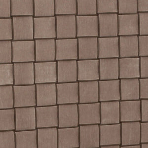   Taupe Woven King Bed | Oroa.com