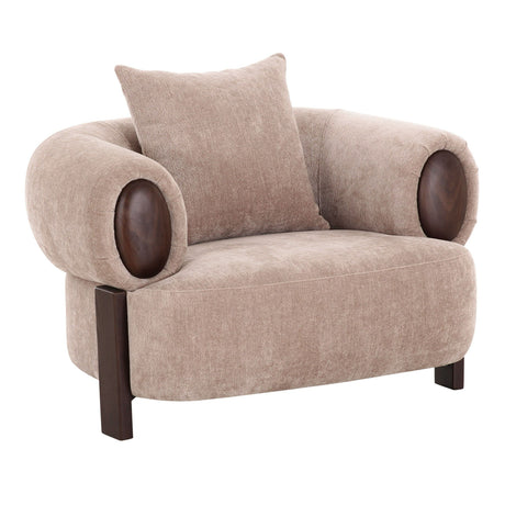   Modern Tan Accent Chair | Oroa.com