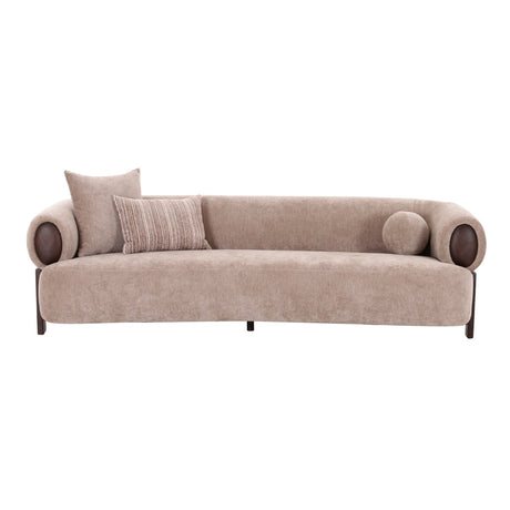   Modern Tan Sofa | Oroa.com