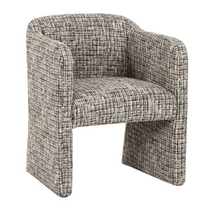   Beige/Black Varigated Dining Chair | Oroa.com