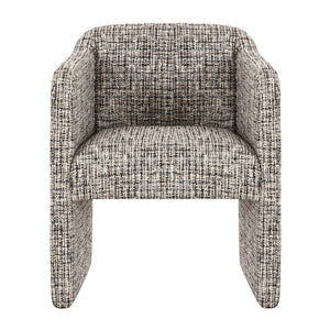   Beige/Black Varigated Dining Chair | Oroa.com