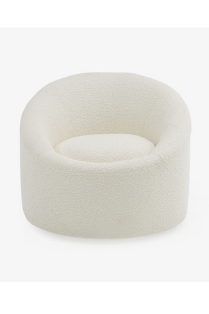 Round Upholstered Accent Chair | OROA Modern Frontier | Oroa.com