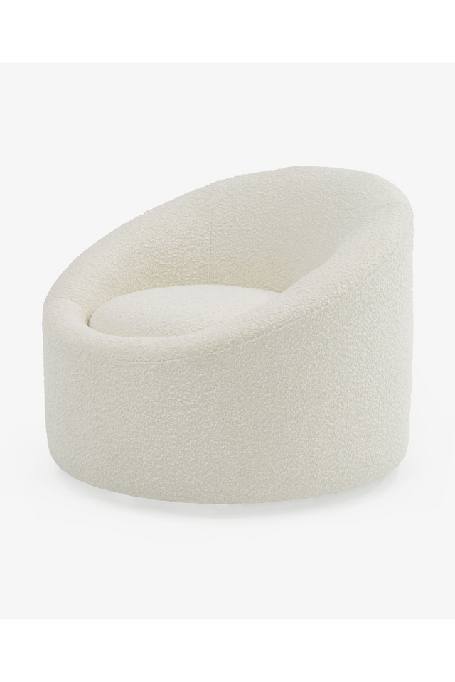 Round Upholstered Accent Chair | OROA Modern Frontier | Oroa.com