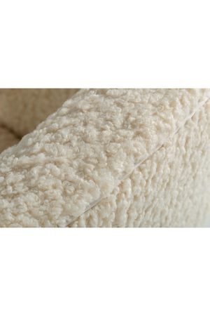 White Fur Lounge Chair | OROA Modern Altura | Oroa.com