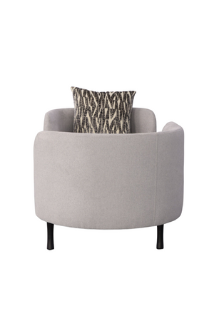 Gray 2-Seater Chaise Lounge | OROA Modern Jamie | Oroa.com