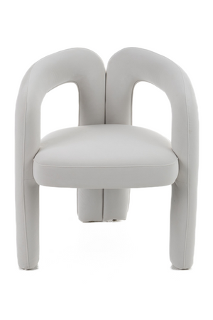White Velvet Dining Chair | OROA Modern Ellen | Oroa.com