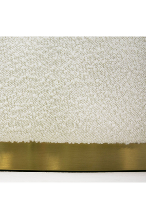 White Curved Sofa with Black Pillows | OROA Modern Frontier | Oroa.com