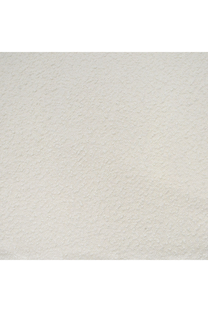 White Curved Sofa with Black Pillows | OROA Modern Frontier | Oroa.com