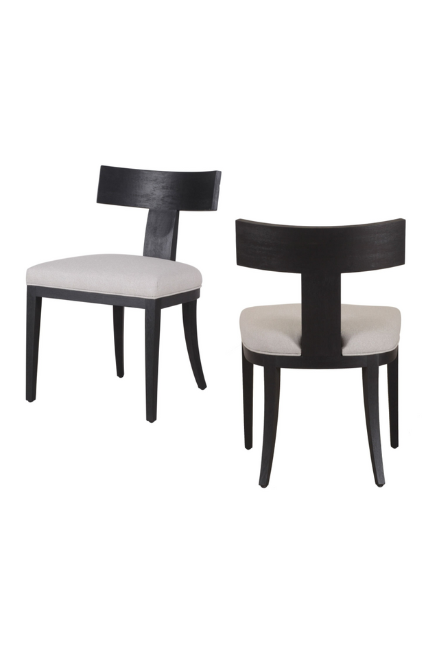 Black Walnut Dining Chairs (2) | OROA Modern Fabien | Oroa.com