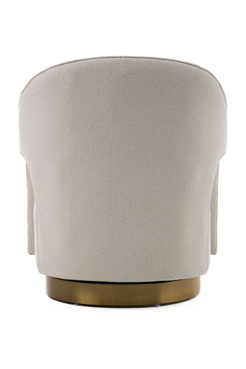 Beige Swivel Accent Armchair | OROA Modern Worley | Oroa.com