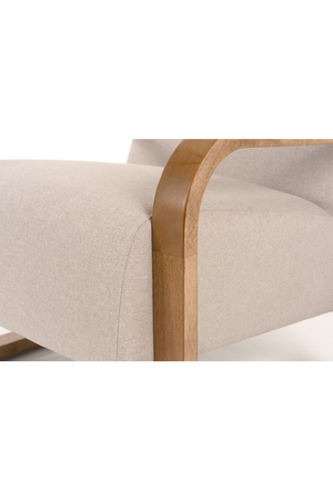 Beige Linen Accent Chair | OROA Modern Sada | Oroa.com