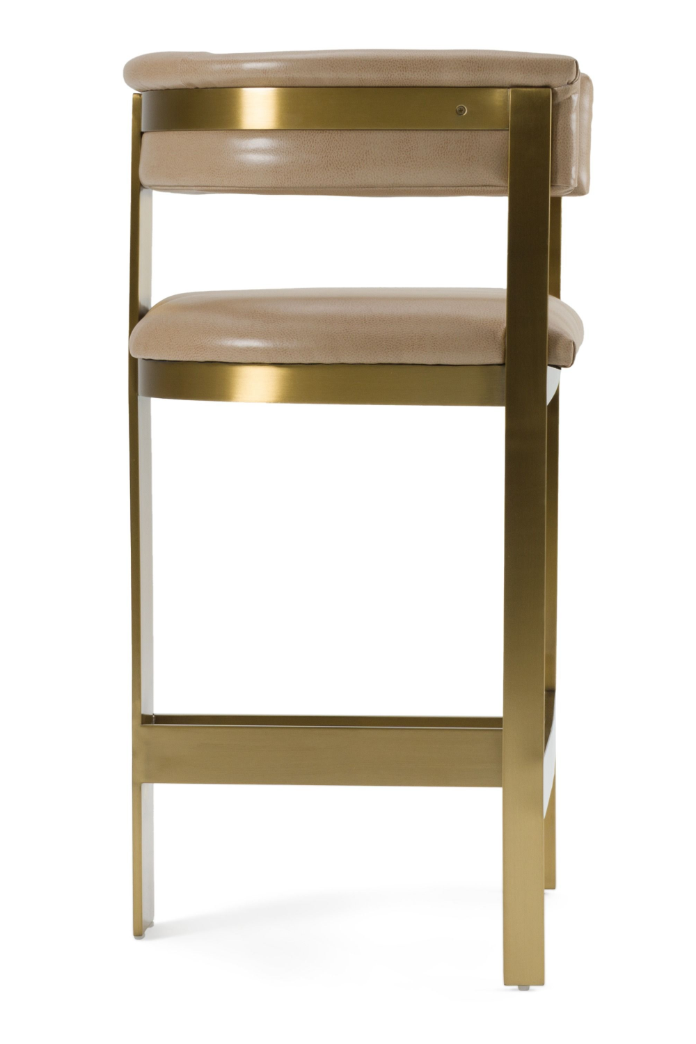 Brown Leather Counter Chair | OROA Modern Boswell | Oroa.com