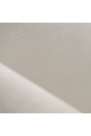 White Fabric Loveseat | OROA Modern Cynthia