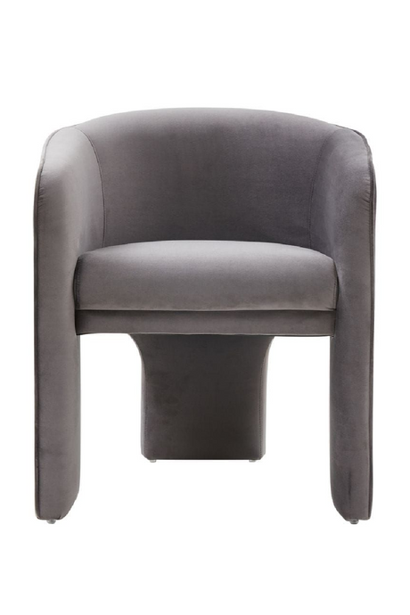 Three-Legged Velvet Accent Chair | OROA Modern Kyle | Oroa.com