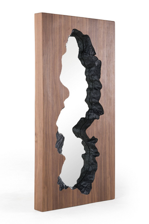 Walnut Leaning Floor Mirror | OROA Modern Timber | Oroa.com