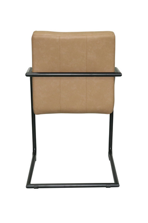 Vegan Leather Cantilevered Dining Chair | OROA Modern Ivey | Oroa.com