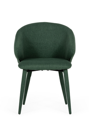 Green Linen Dining Chairs (2) | OROA Modern Keller | Oroa.com