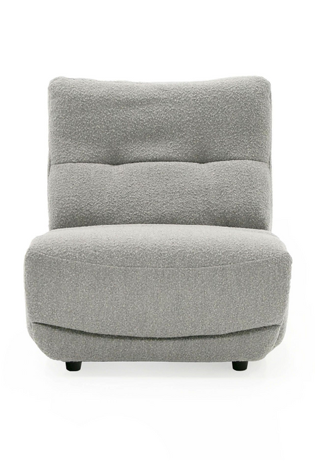 Gray Fabric Electric Recliner Chair S | OROA Modern Basil | Oroa.com