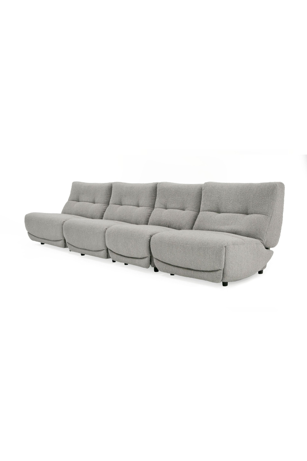 Gray Fabric Electric Recliner Chair S | OROA Modern Basil | Oroa.com