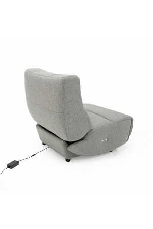 Gray Fabric Electric Recliner Chair S | OROA Modern Basil | Oroa.com