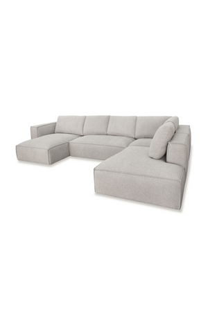 Gray Modular Chaise Sofa | OROA Modern Lulu | Oroa.com