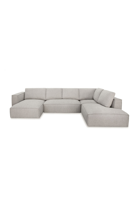 Gray Modular Chaise Sofa | OROA Modern Lulu | Oroa.com