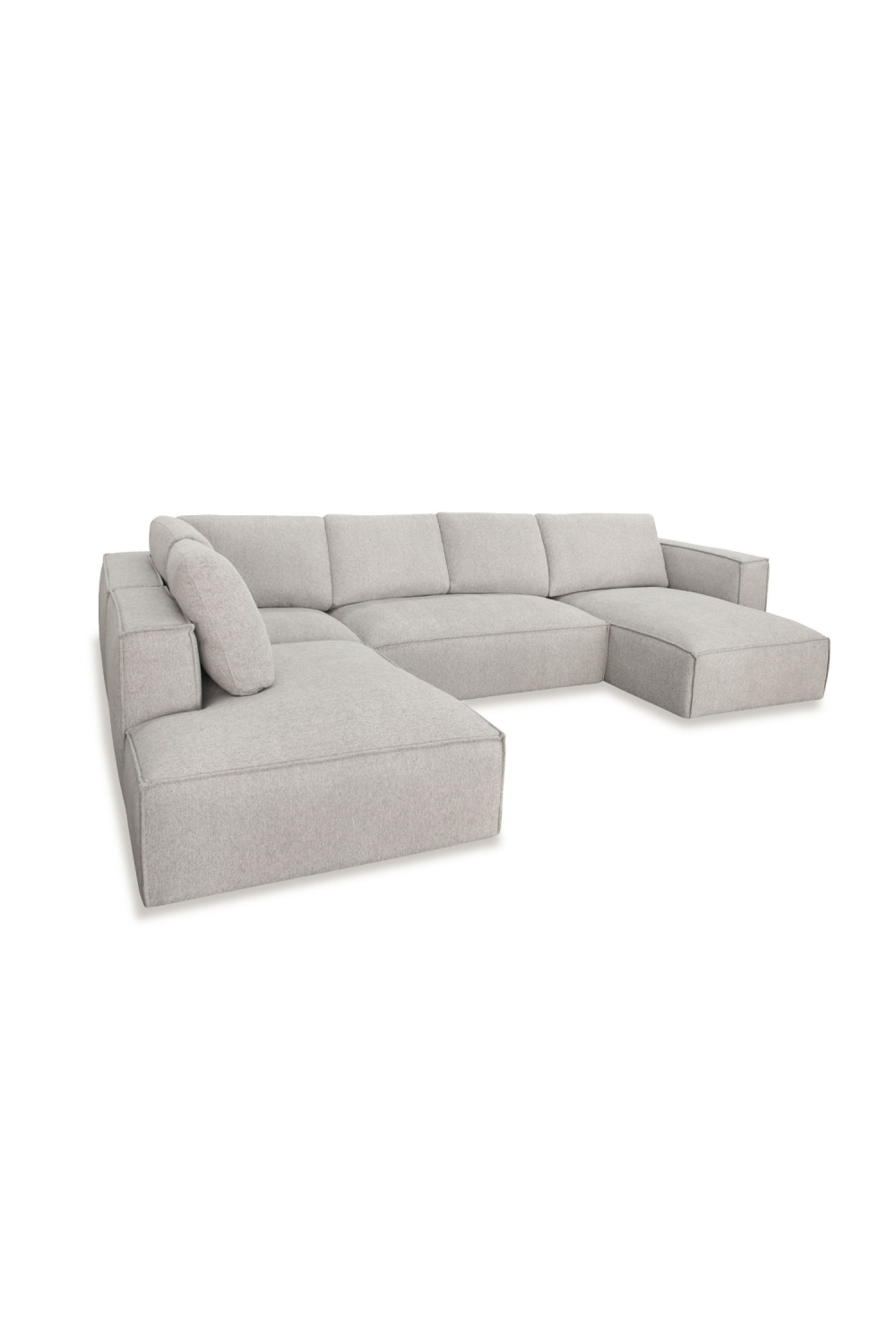 Gray Modular Chaise Sofa | OROA Modern Lulu | Oroa.com