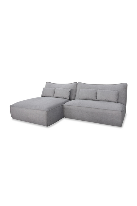 Gray Fabric Modular Sectional Sofa | OROA Modern Racine | Oroa.com