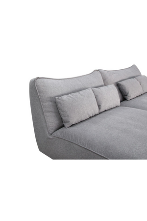 Gray Fabric Modular Sectional Sofa | OROA Modern Racine | Oroa.com