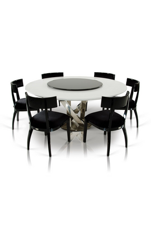 Black Dining Chair Set (2) | OROA Modern Alek | Oroa.com