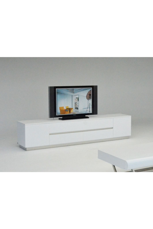 White Crocodile-Textured Sideboard | OROA Modern Skyline | Oroa.com