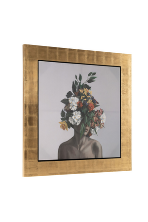 Floral Crowned Woman Painting | OROA Modern Victoria