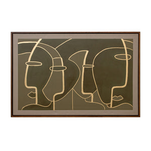   Abstract Line Art Print 71" x 47" | Oroa.com