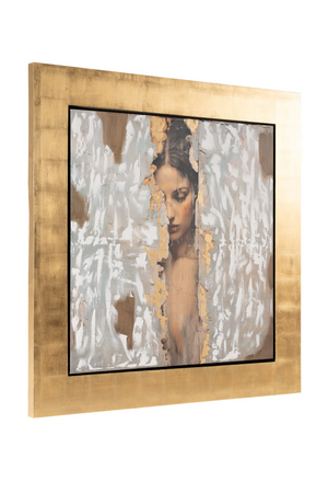 Gold Framed Woman Painting | OROA Modern Stey | Oroa.com