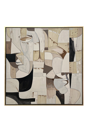 Abstract Contemporary Painting 71" x 71" | OROA Modern Links | Oroa.com