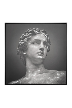 Gray Statue Painting 59" x 59" | OROA Modern Bile | Oroa.com