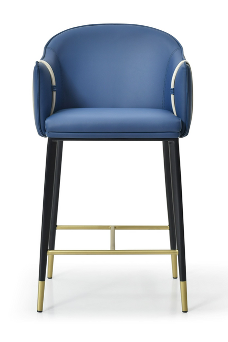 Vegan Leather Counter Chair | OROA Modern Calder | Oroa.com