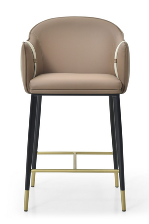 Vegan Leather Counter Chair | OROA Modern Calder | Oroa.com