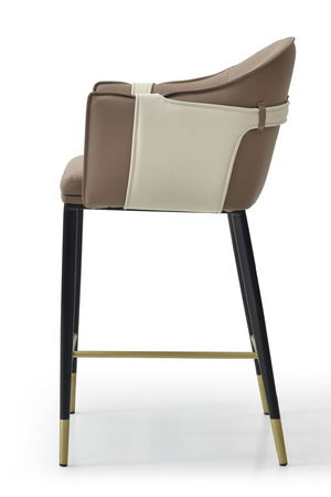 Vegan Leather Counter Chair | OROA Modern Calder | Oroa.com