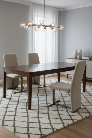   Linen Upholstered Dining Chair Set (2) | Oroa.com