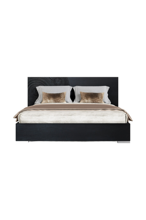 Black Ash Eastern King Bed | OROA Modern Cirque | Oroa.com