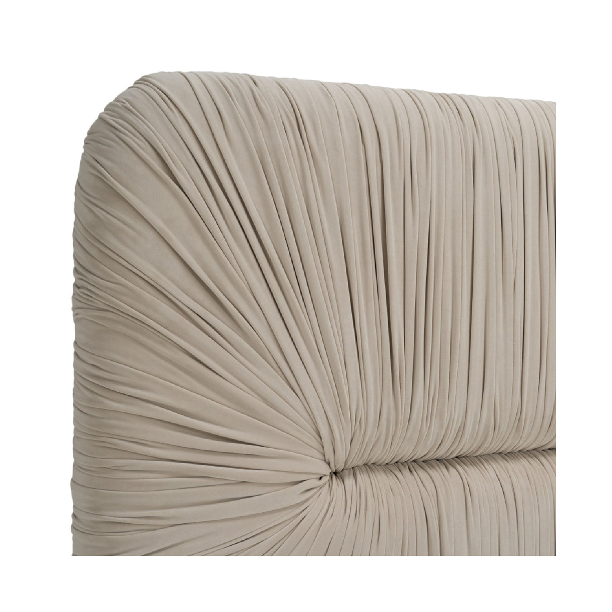 Beige Velvet Bed | OROA Modern Florence