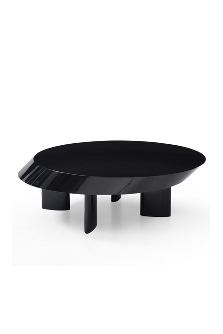 Black Round Coffee Table | OROA Modern CT106 | Oroa.com