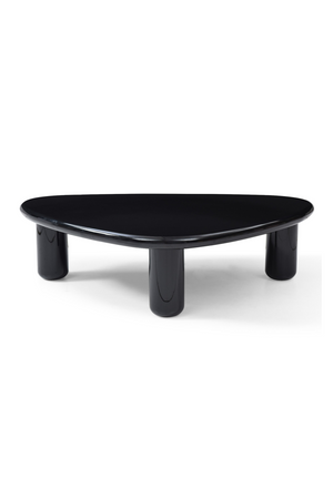 Black Triangular Coffee Table | OROA Modern CT107 | Oroa.com