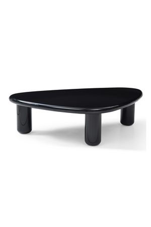 Black Triangular Coffee Table | OROA Modern CT107 | Oroa.com